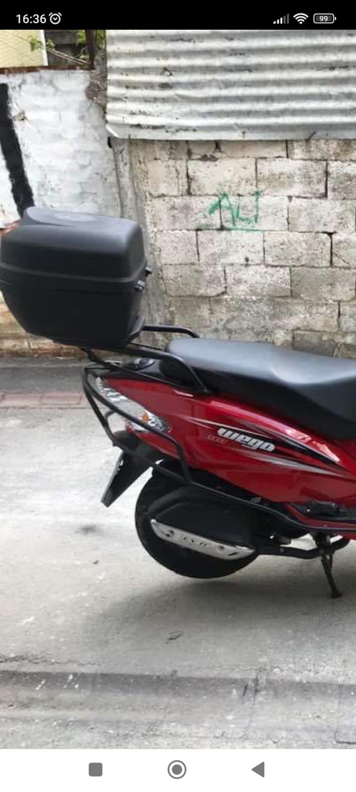 Tvs Wego Çanta Demiri