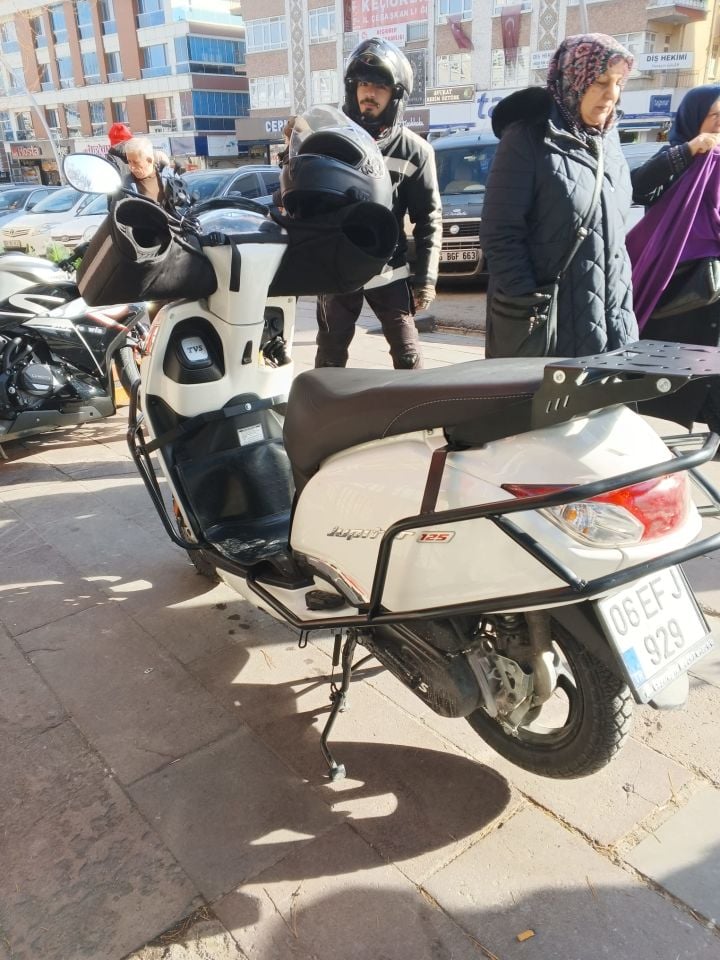 TVS JÜPİTER 125 KORUMA VE ÇANTA DEMİRİ