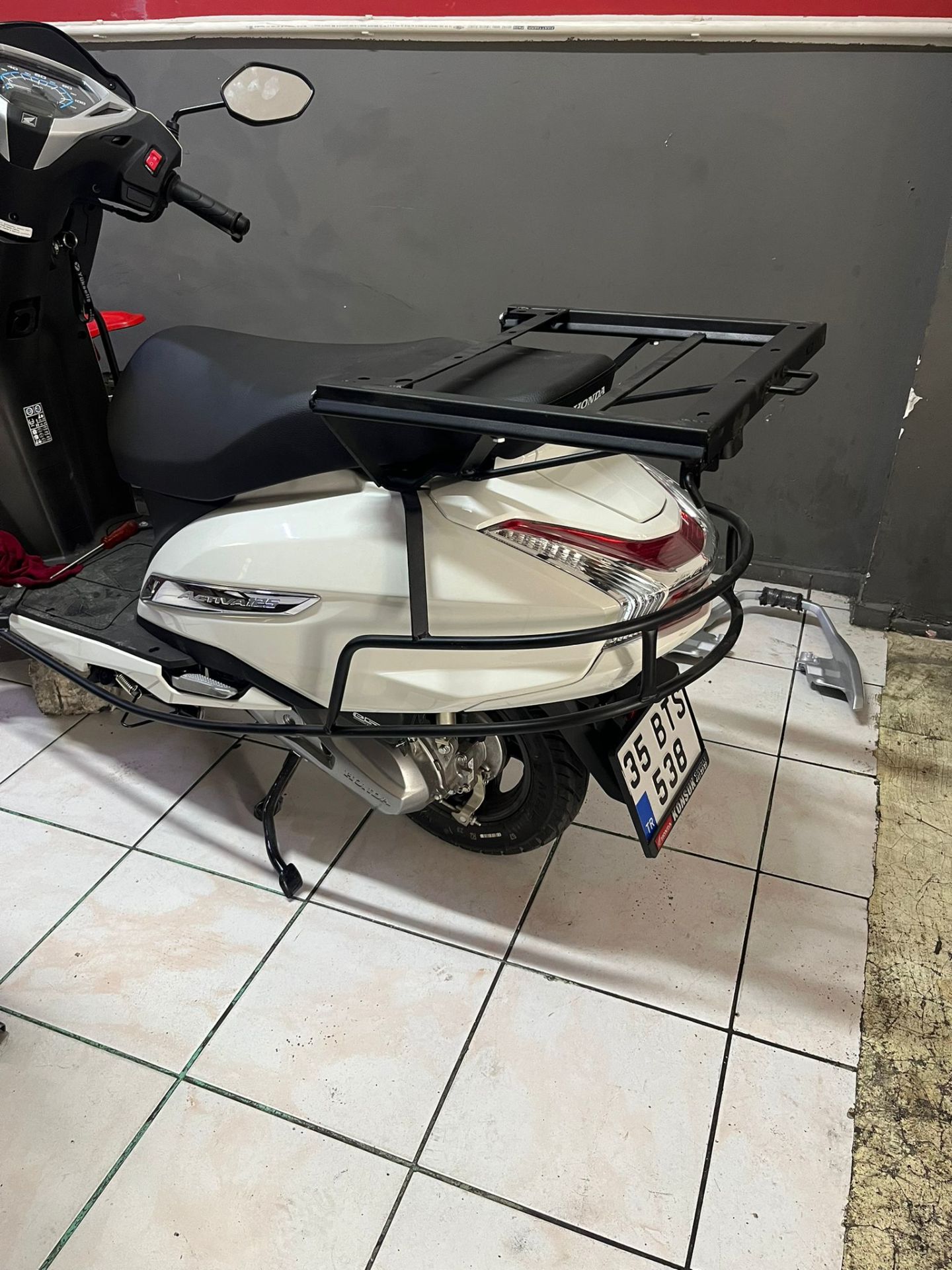 Honda Activa 125 Kızaklı Çanta Demiri