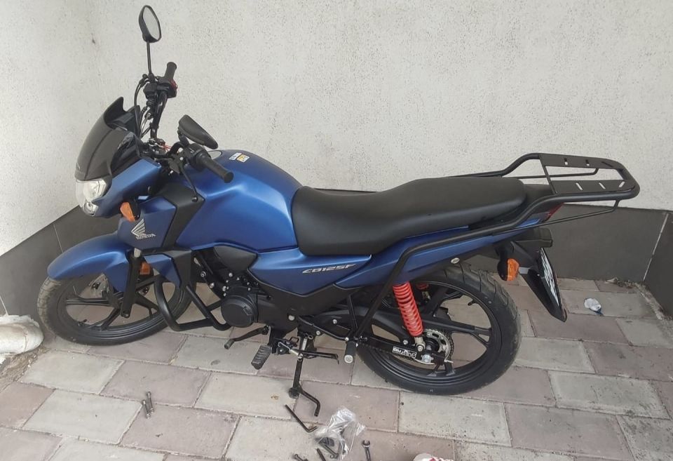 Honda Yeni CB 125 F Kurye Paket Demiri