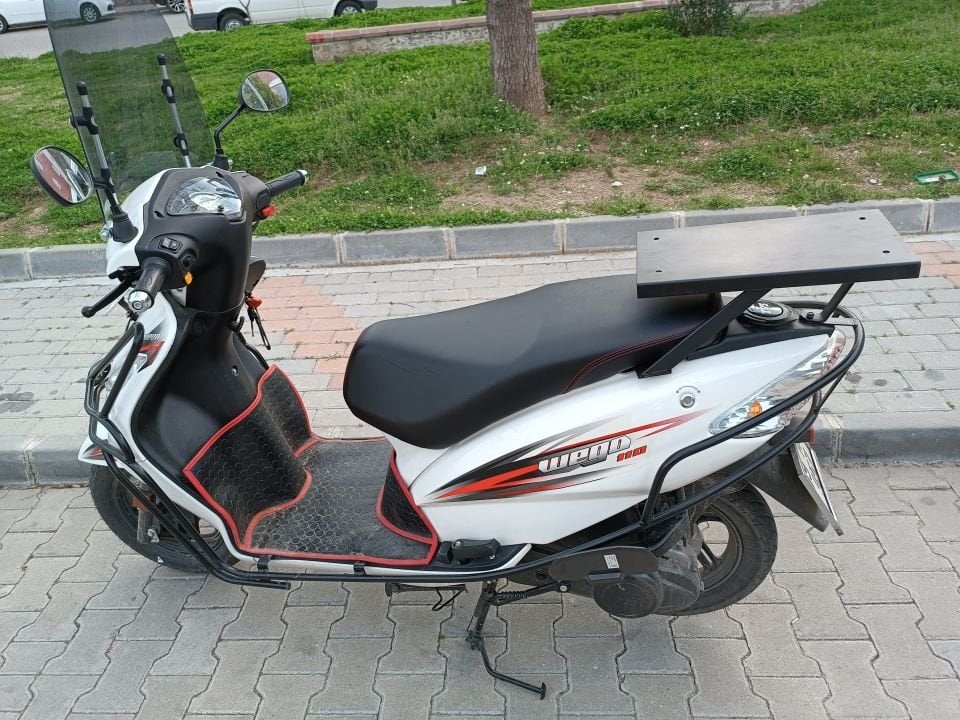 Tvs Wego Kızaklı Kurye Paket Demiri