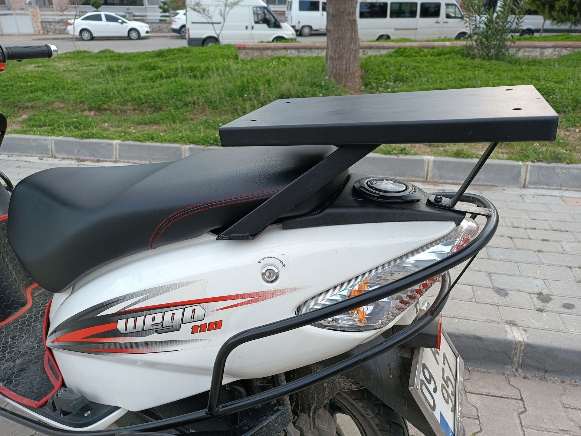 Tvs Wego Kızaklı Kurye Paket Demiri