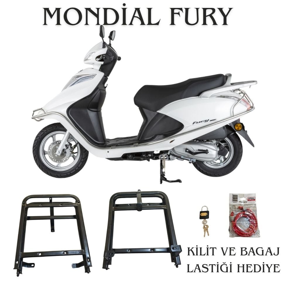 MONDİAL FURY VE RİTMİCA KIZAKLI KURYE PAKET DEMİRİ