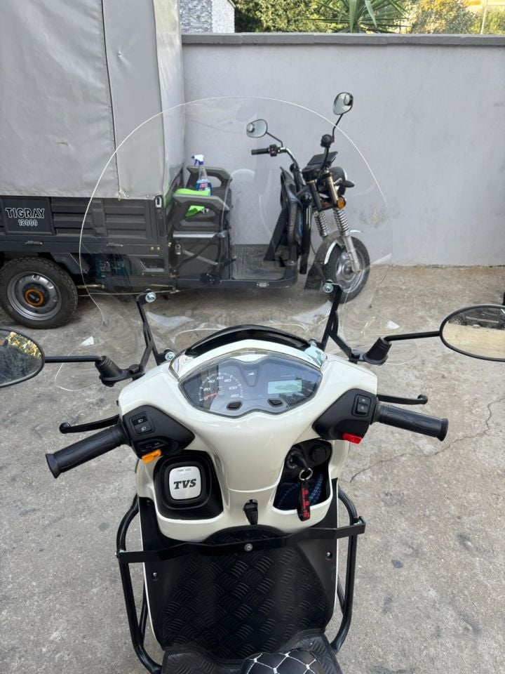 TVS JÜPİTER 125 ELCİK KORUMALI SİPERLİK CAM(ŞEFFAF)