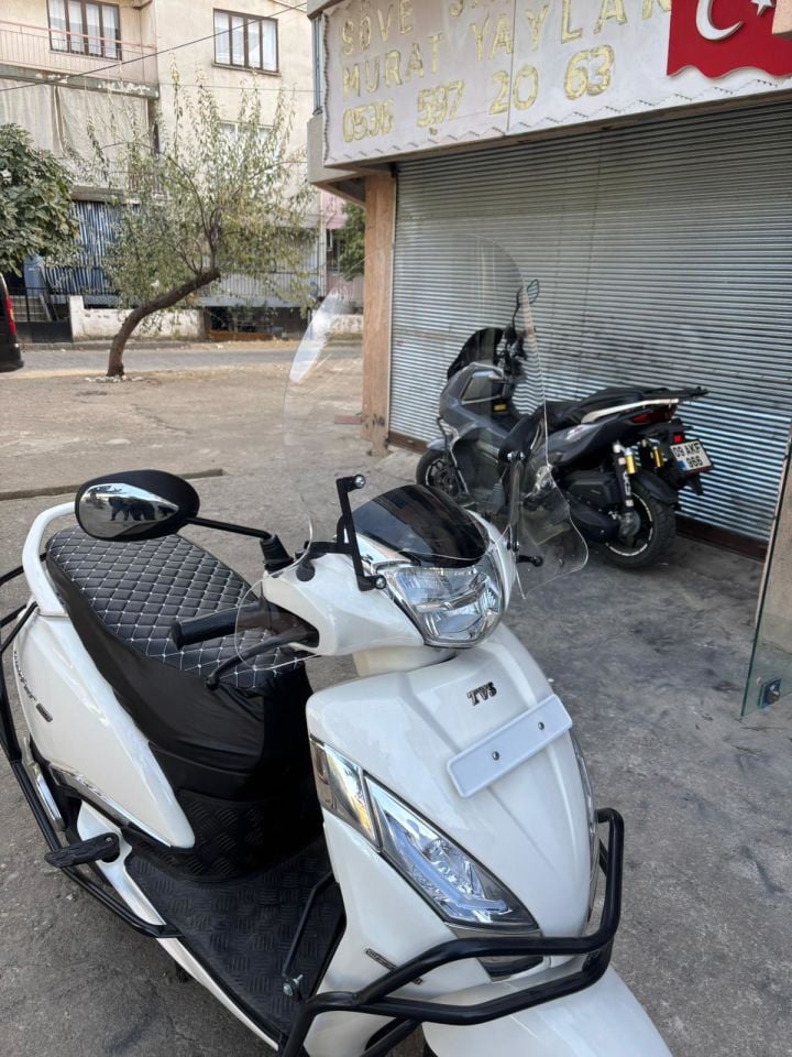 TVS JÜPİTER 125 ELCİK KORUMALI SİPERLİK CAM(ŞEFFAF)