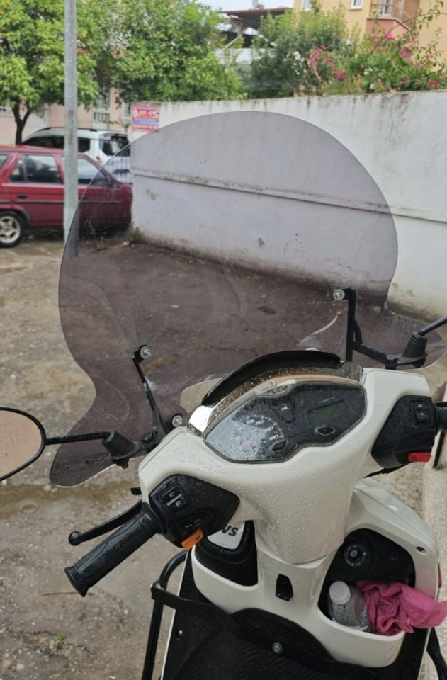 TVS JÜPİTER 125 ELCİK KORUMALI SİPERLİK CAM(FÜME)