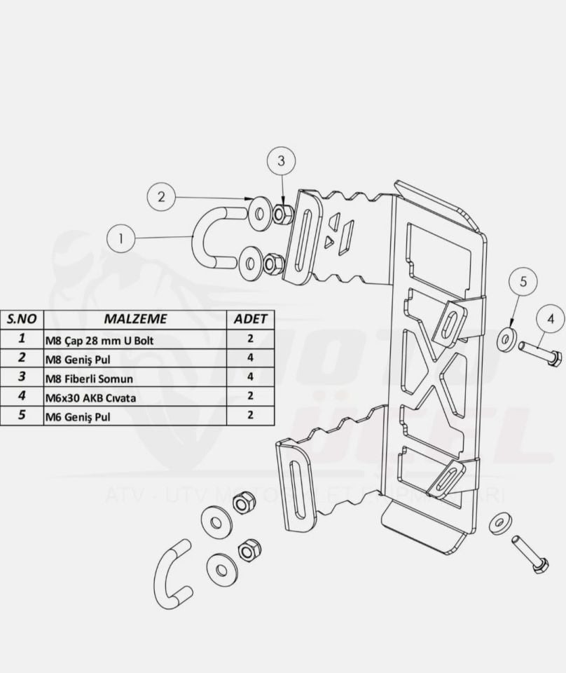 HERO XPULSE RADYATÖR KORUMA DEMİRİ