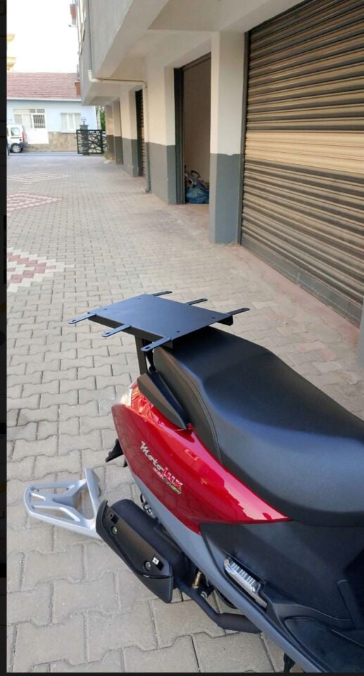 MOTOLUX CEO 110 VE 125 KIZAKLI KURYE PAKET ÇANTA DEMİRİ