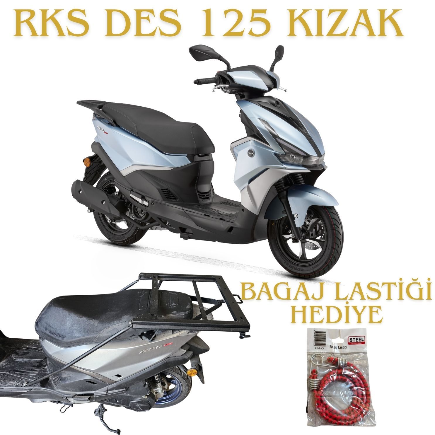 RKS DES 125 KIZAKLI ÇANTA DEMİRİ