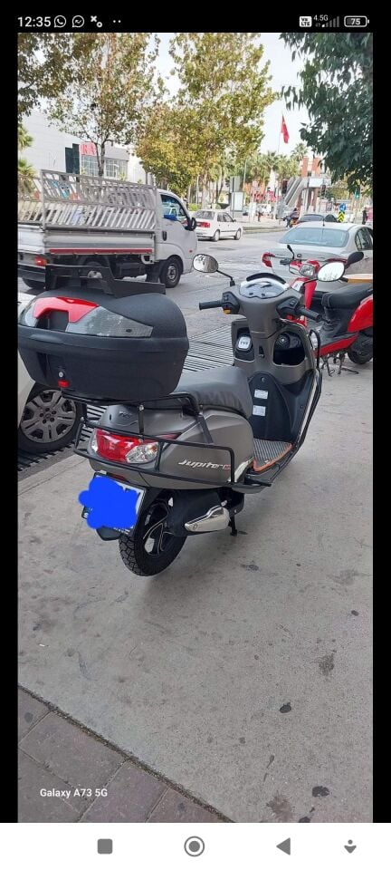 TVS JÜPİTER 125 ÇANTA DEMİRİ(KORUMA OLMADAN TAKİLMAZ)