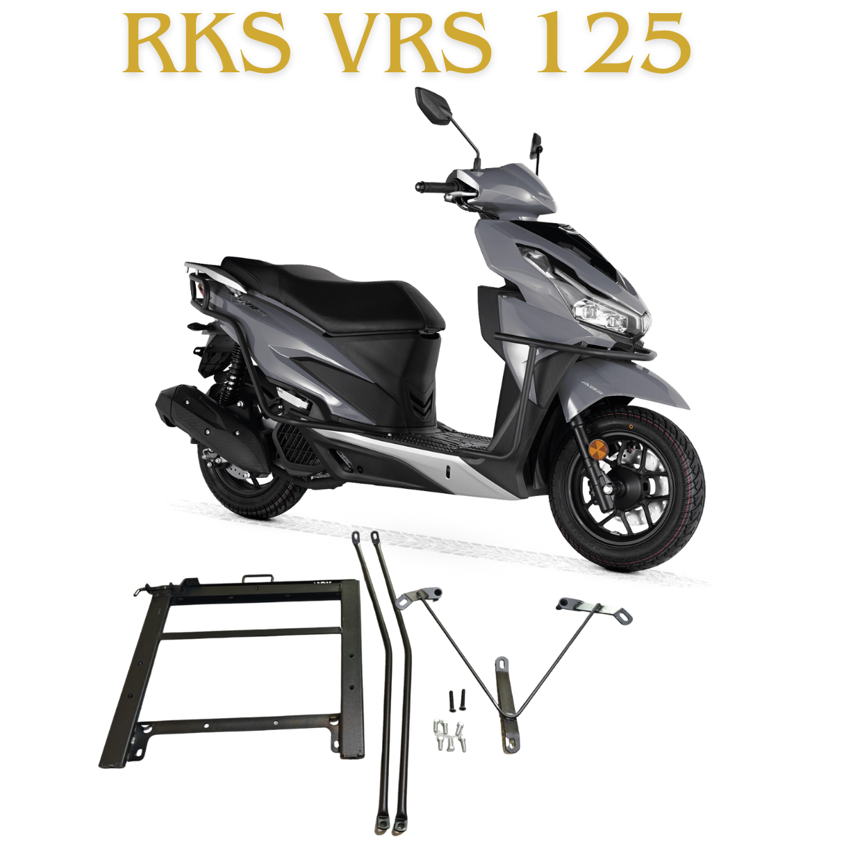 RKS VRS 125 KIZAKLI KURYE PAKET ÇANTA DEMİRİ