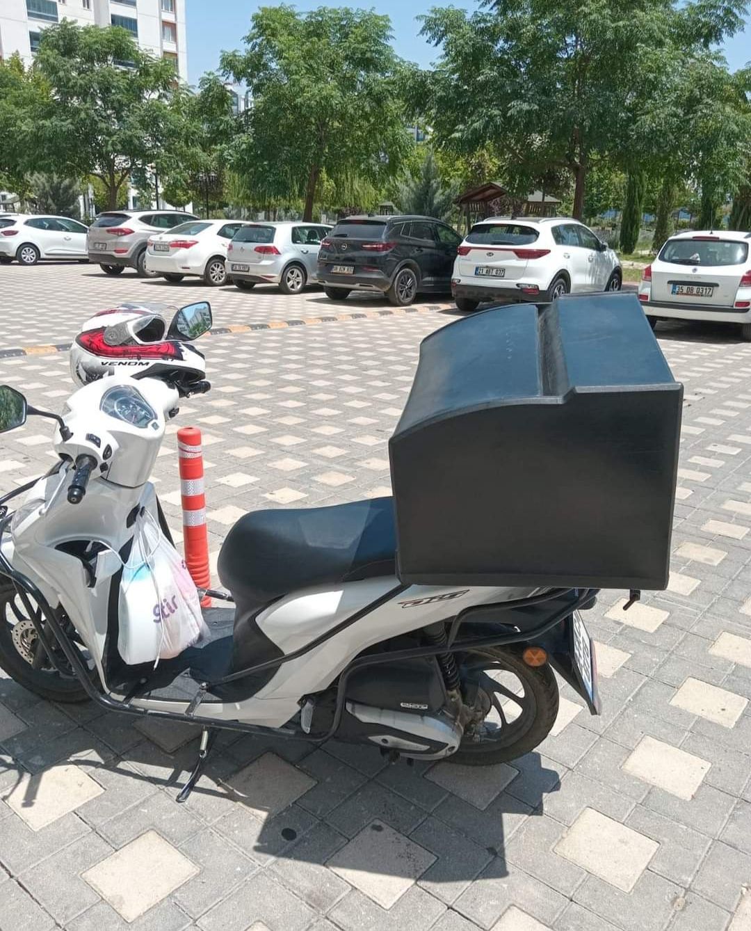 Honda Dio Kızaklı Çanta Demiri
