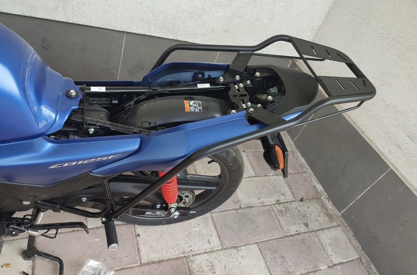 Honda Yeni CB 125 F Destekli Çanta Demiri