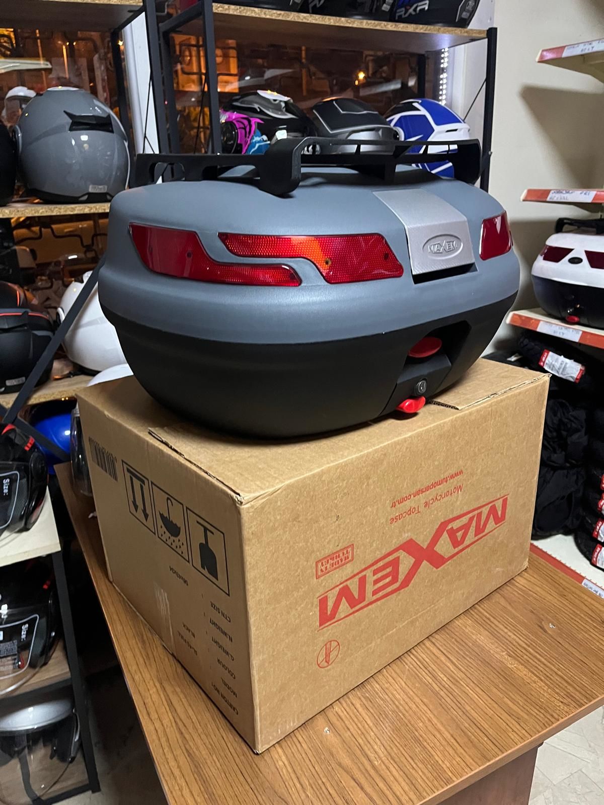 MAXEM 45 SL SIRT DAYAMALI BAGAJLI ÇANTA (GRİ)