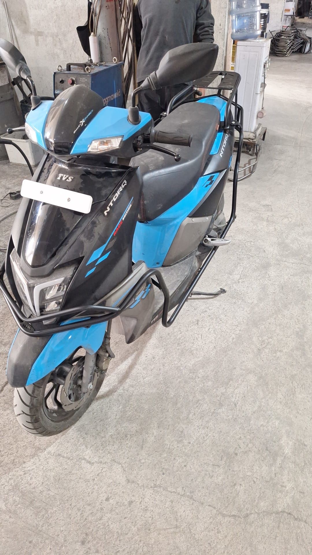 TVS NTORQ KORUMA VE ÇANTA DEMİRİ