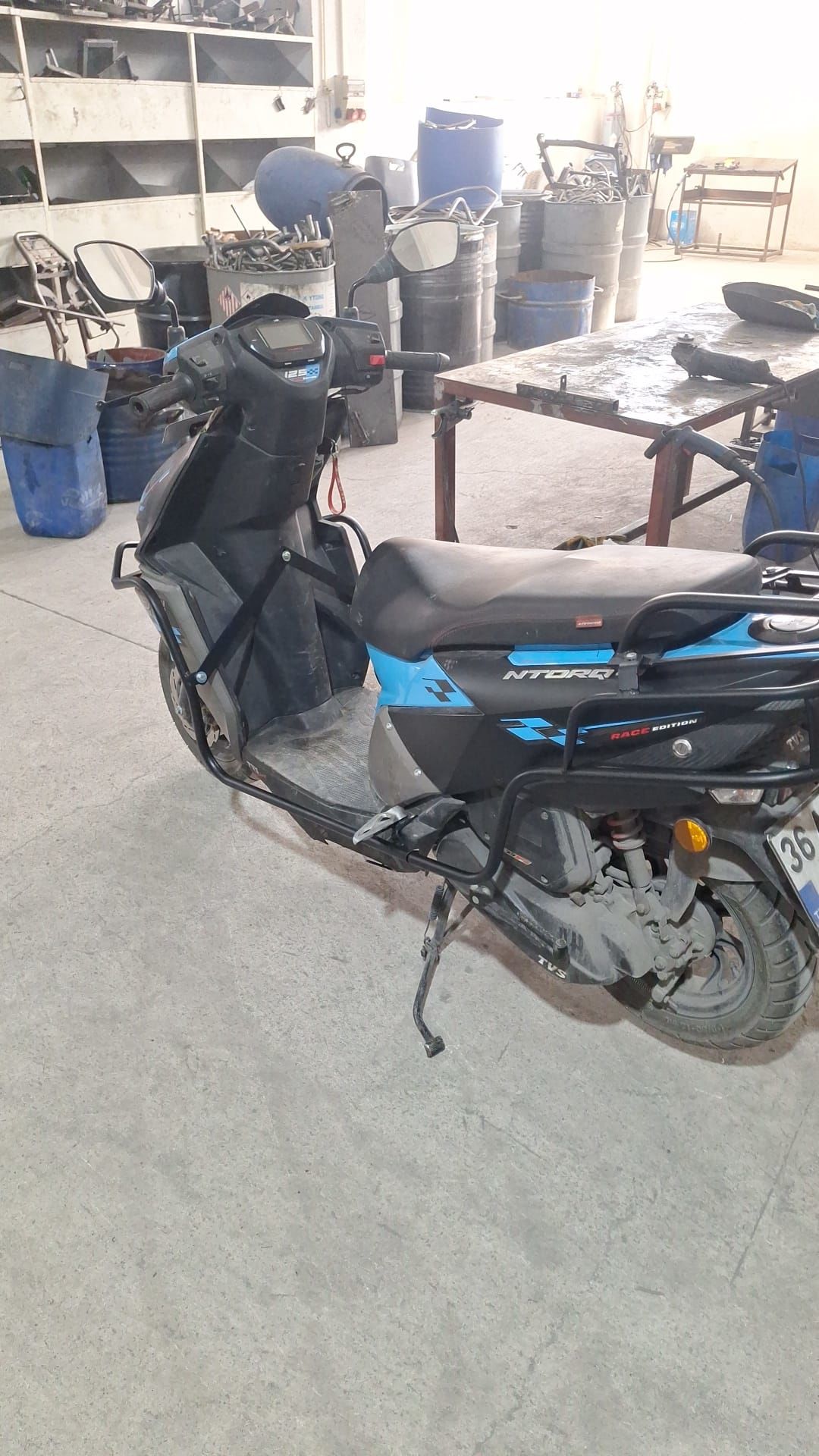 TVS NTORQ KORUMA VE ÇANTA DEMİRİ