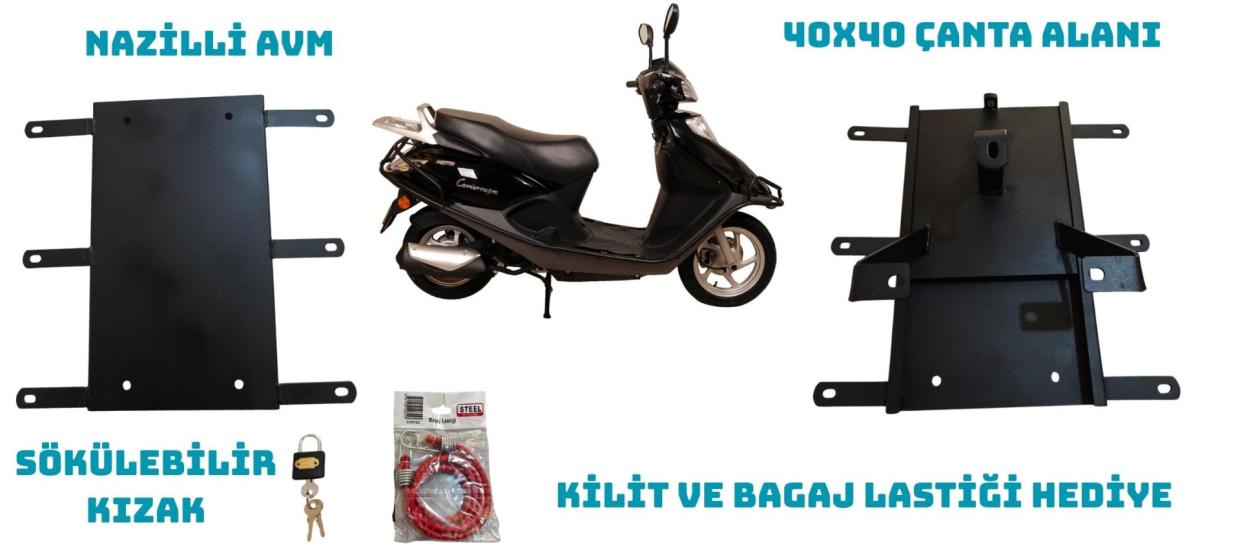 ALTAİ CARRİER KIZAKLI KURYE PAKET ÇANTA DEMİRİ