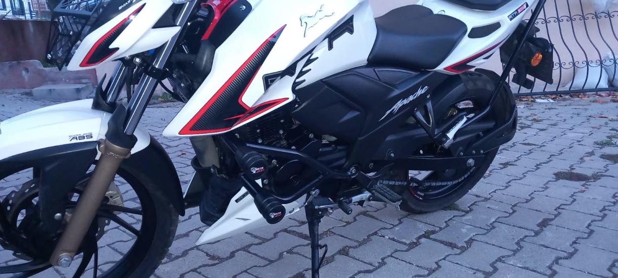 TVS RTR 200 KORUMA DEMİRİ (SİYAH RENK)