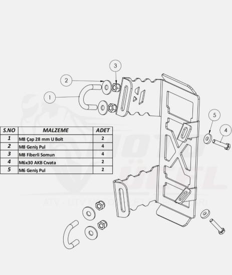 HERO XPULSE RADYATÖR KORUMA DEMİRİ