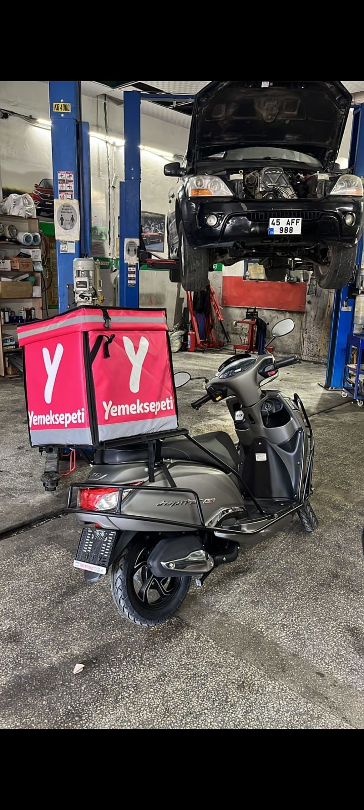 Tvs Jüpiter 125 Kurye Paket Demiri(Koruma Demiri Hariçtir)