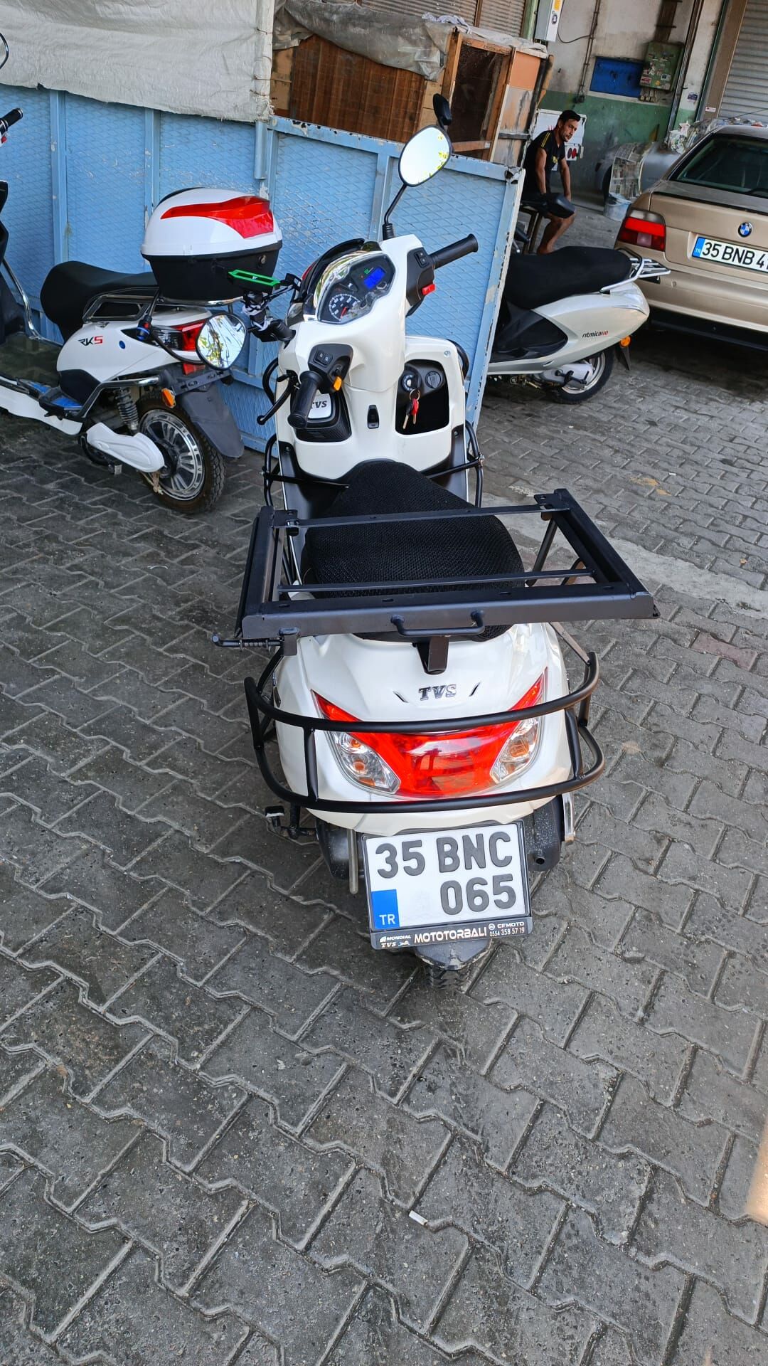 Tvs Jüpiter 125 Kurye Paket Demiri(Koruma Demiri Hariçtir)